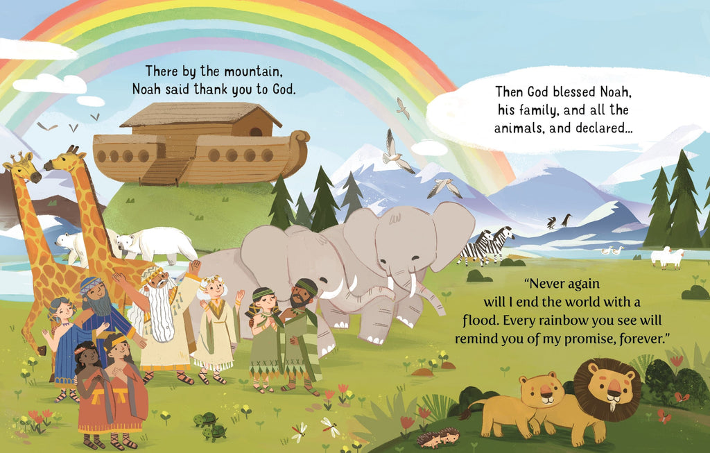 Bible Stories for Little Children – Carte ilustrată în limba engleză pentru copii 3+ ani, Usborne