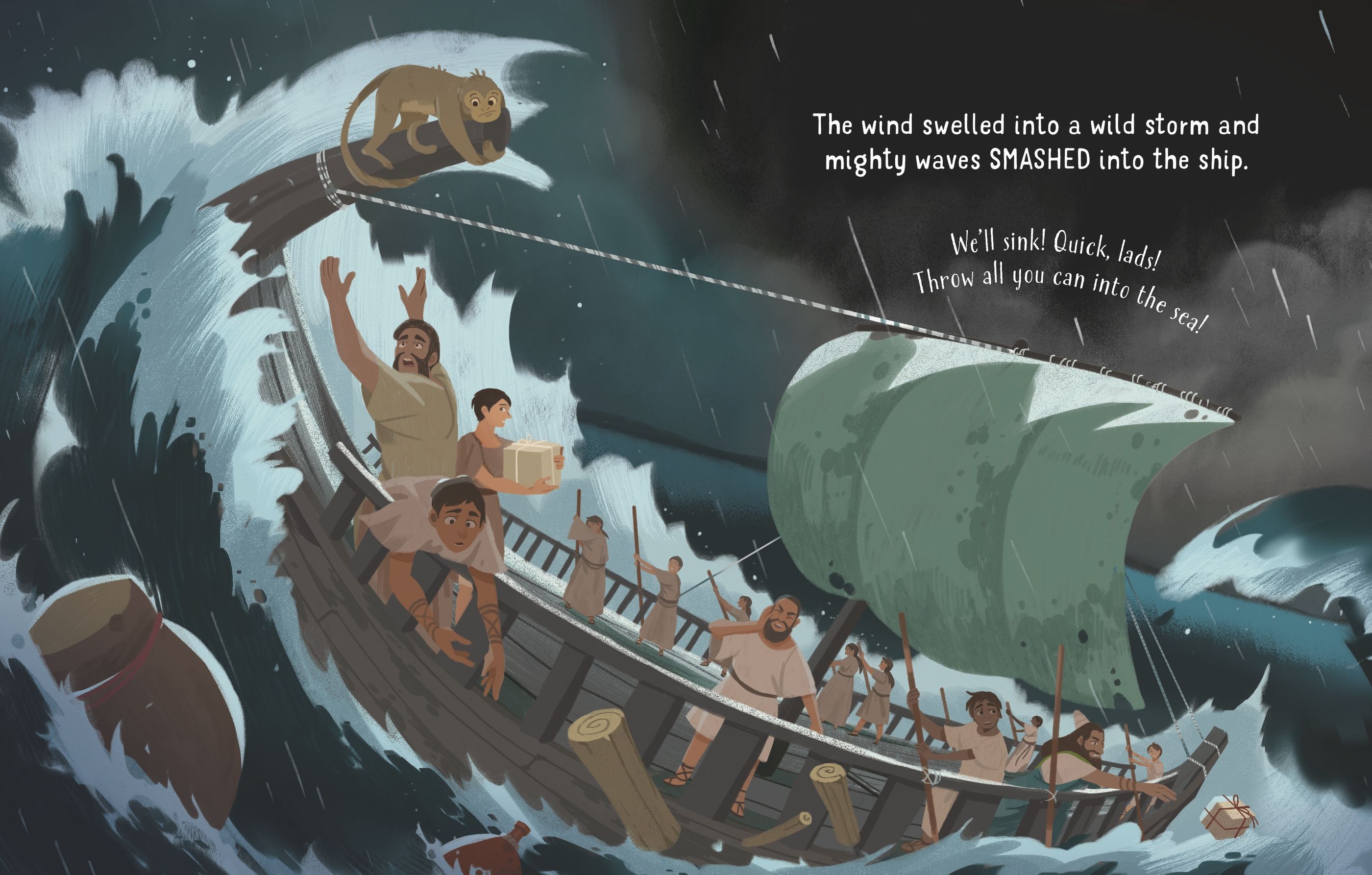 Bible Stories for Little Children – Carte ilustrată în limba engleză pentru copii 3+ ani, Usborne