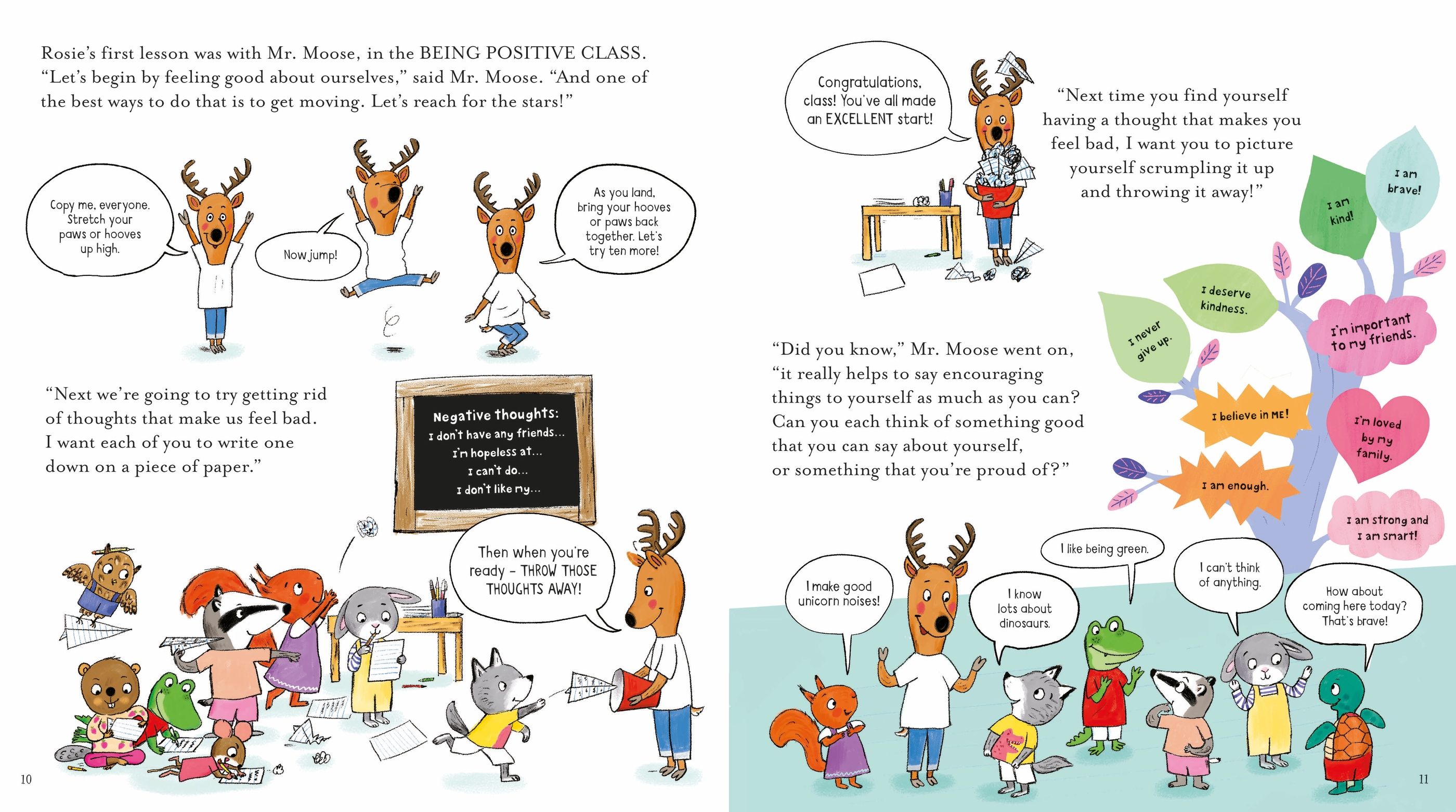 Detaliu din cartea „Miss Molly's School of Confidence”, Usborne – imaginea 4