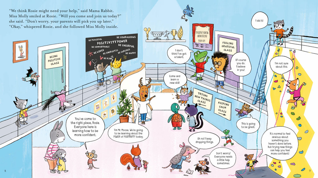 Detaliu din cartea „Miss Molly's School of Confidence”, Usborne – imaginea 5