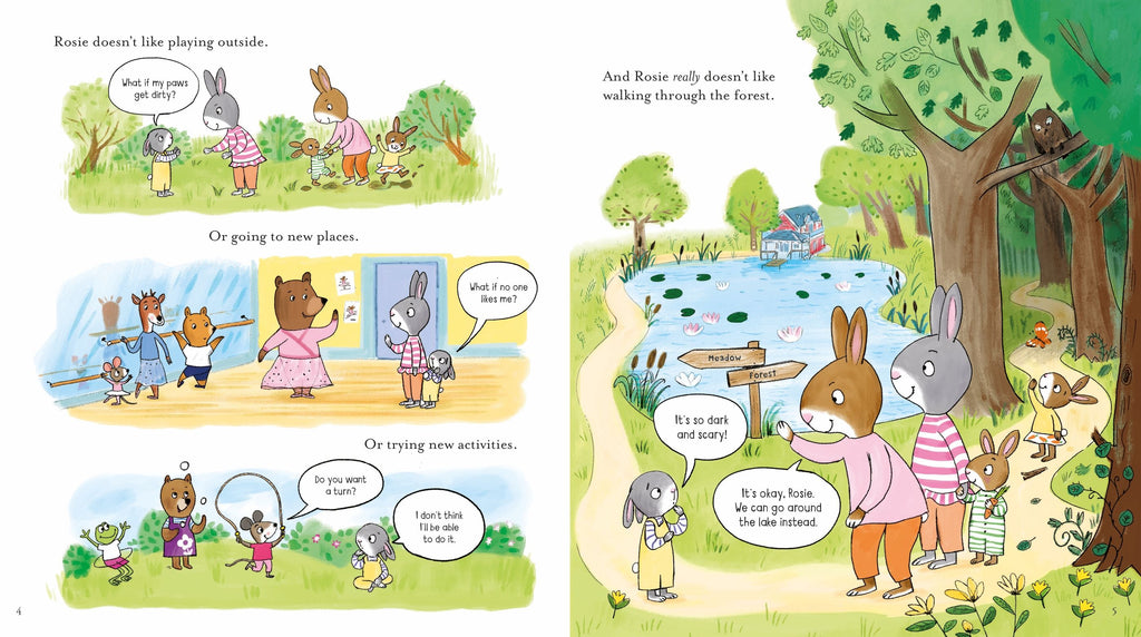 Detaliu din cartea „Miss Molly's School of Confidence”, Usborne – imaginea 2