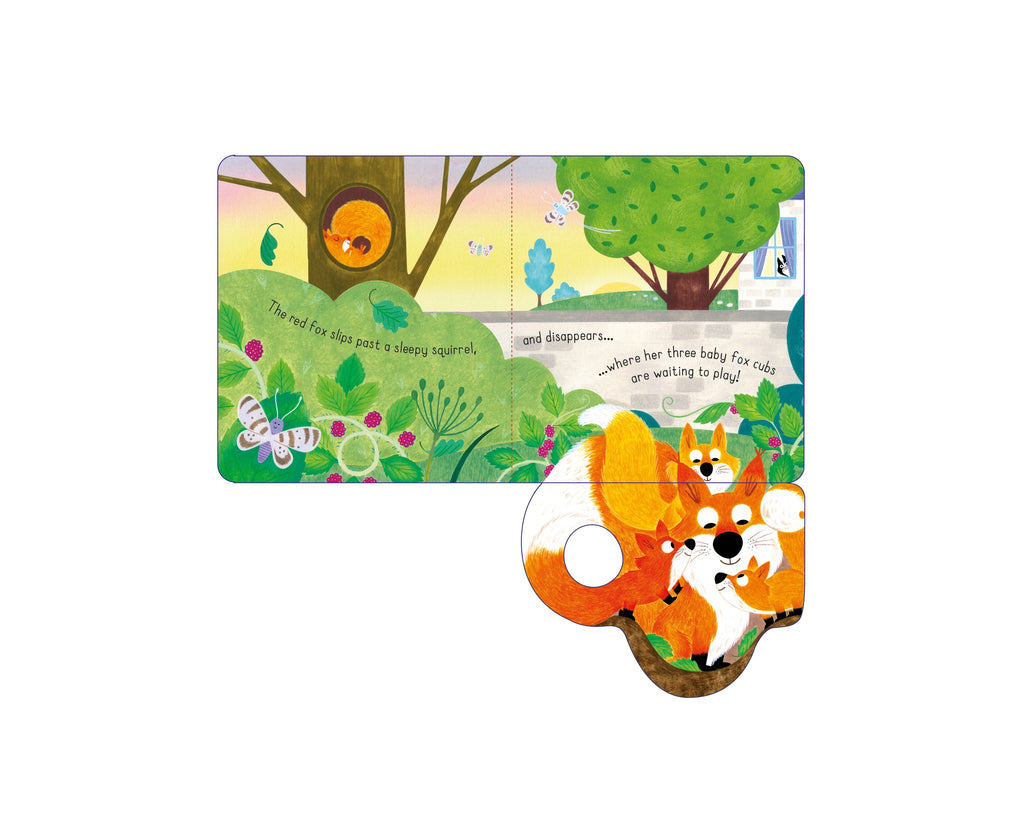 Detaliu din cartea „Little Lift and Look Red Fox”, Usborne – imaginea 4