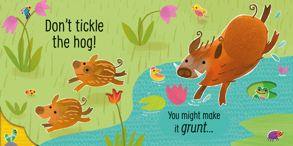 Detaliu din cartea „Don't Tickle the Gorilla!”, Usborne – imaginea 4