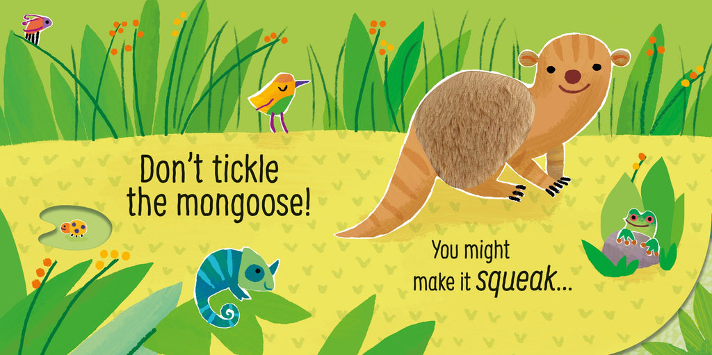 Detaliu din cartea „Don't Tickle the Gorilla!”, Usborne – imaginea 5
