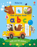First Sticker Book abc – Carte cu stickere pentru copii 3+ ani, Usborne