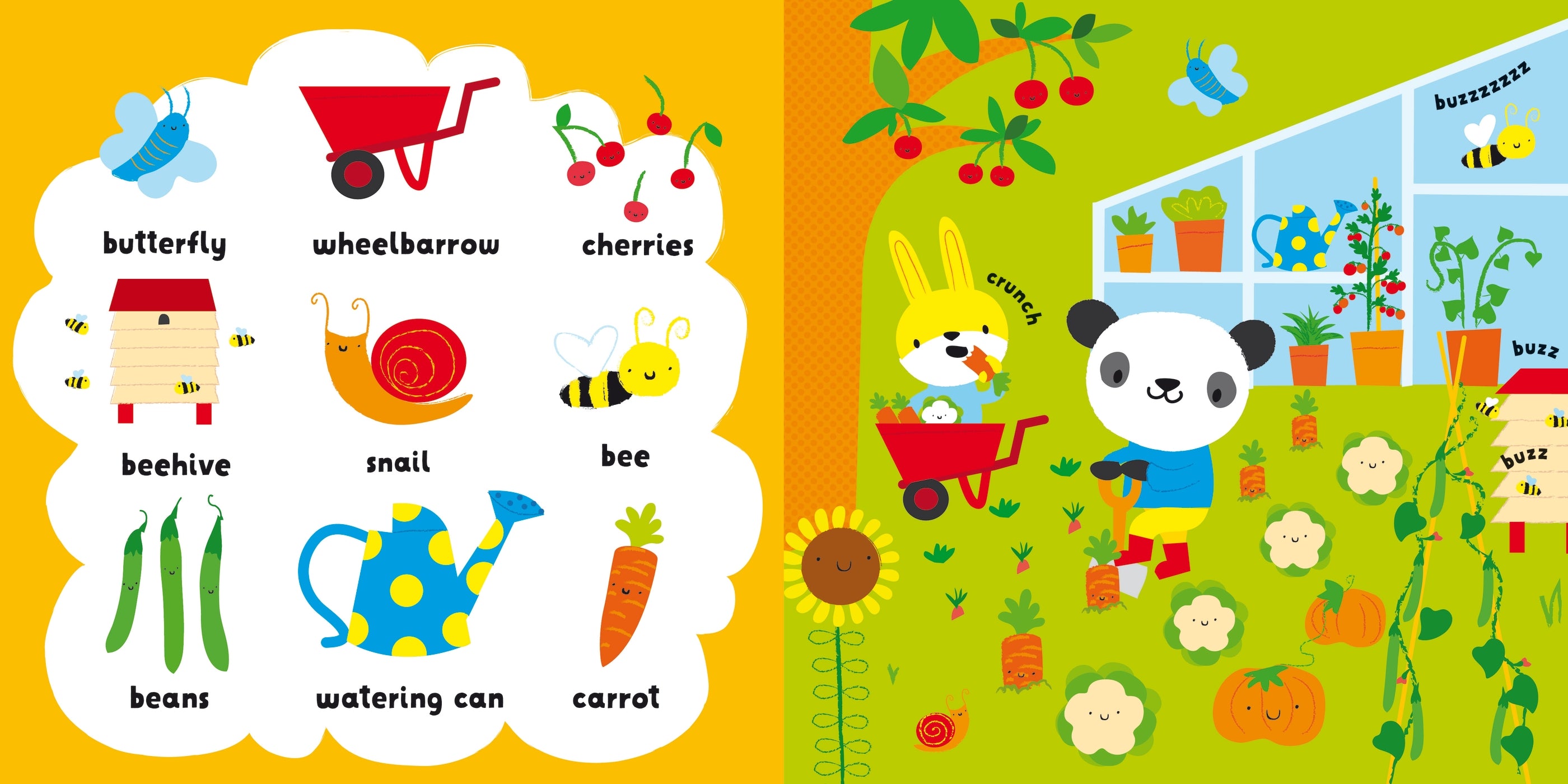 Detaliu din cartea „My First Words Farm”, Usborne – imaginea 4