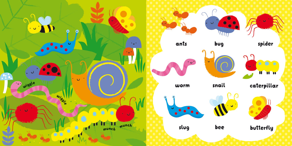 Detaliu din cartea „My First Words Animals”, Usborne – imaginea 3
