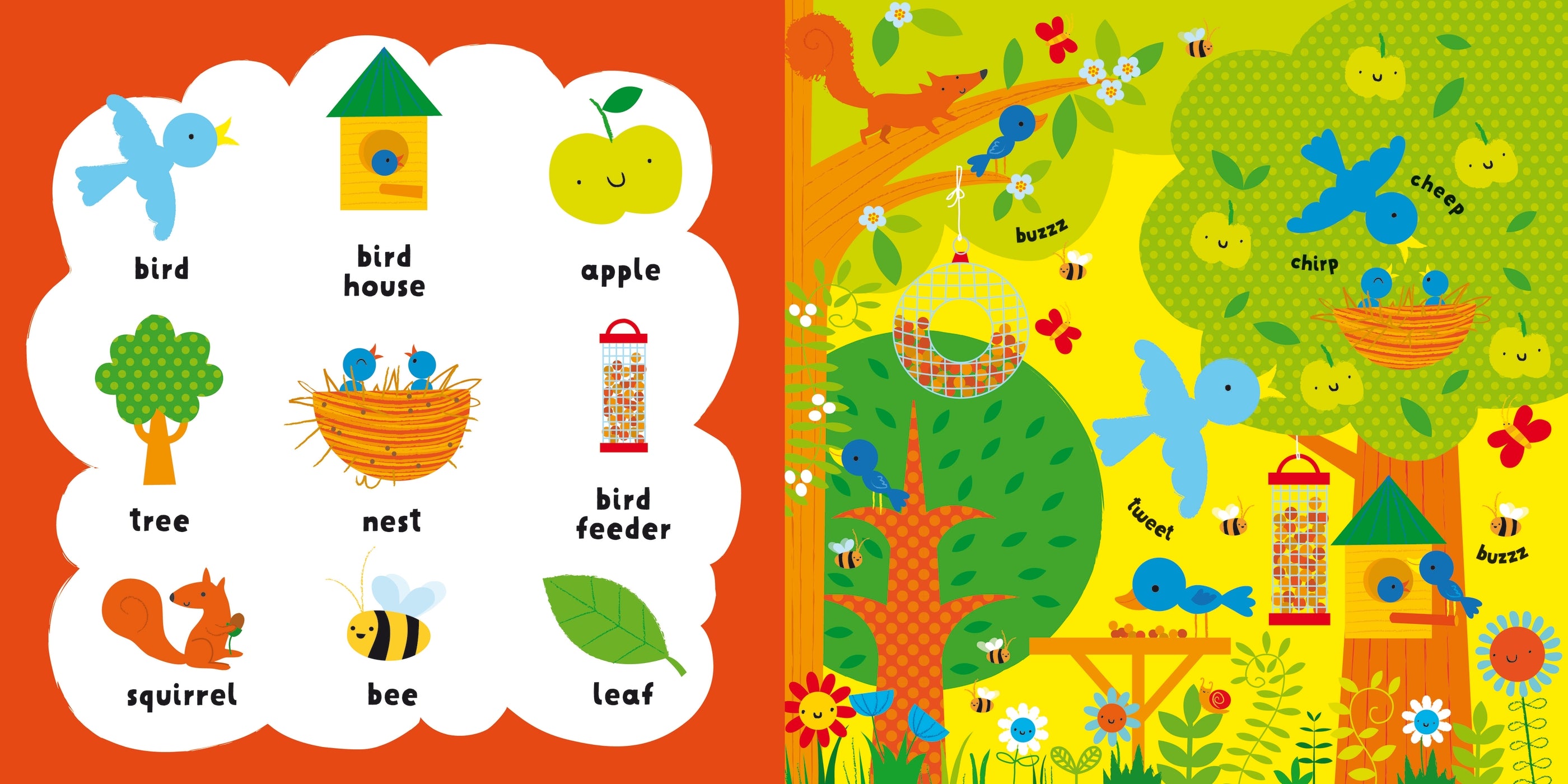 Detaliu din cartea „My First Words Garden”, Usborne – imaginea 2
