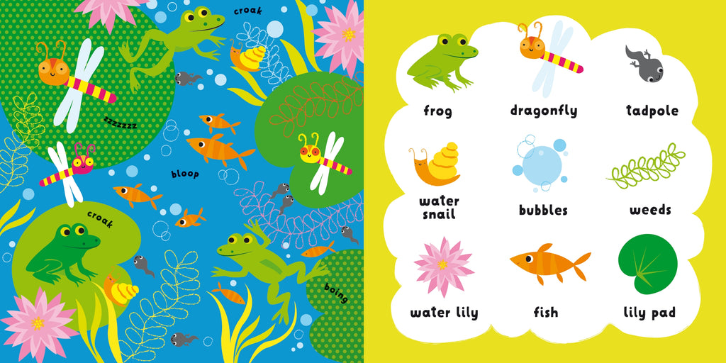 Detaliu din cartea „My First Words Garden”, Usborne – imaginea 3