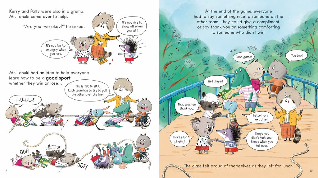 Miss Molly's School of Making Friends – Carte ilustrată pentru copii 3+ ani, Usborne