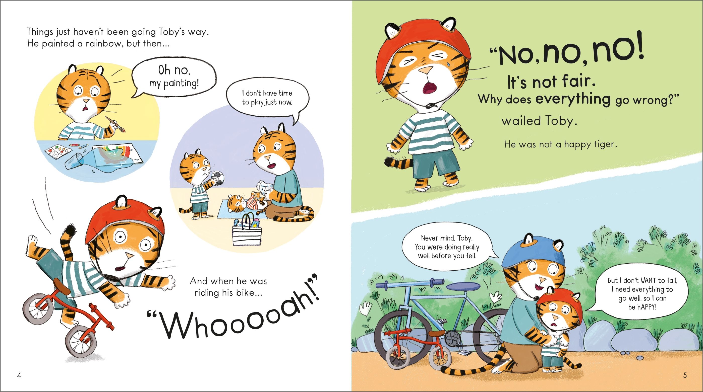 Miss Molly's School of Happiness – Carte ilustrată în limba engleză pentru copii 3+ ani, Usborne