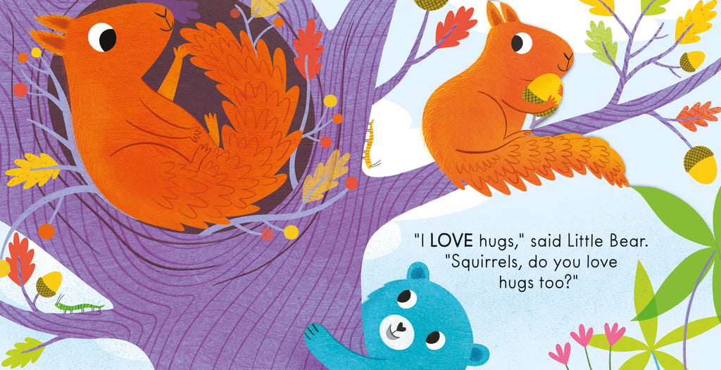 Detaliu din cartea „Bears Love Hugs”, Usborne – imaginea 2