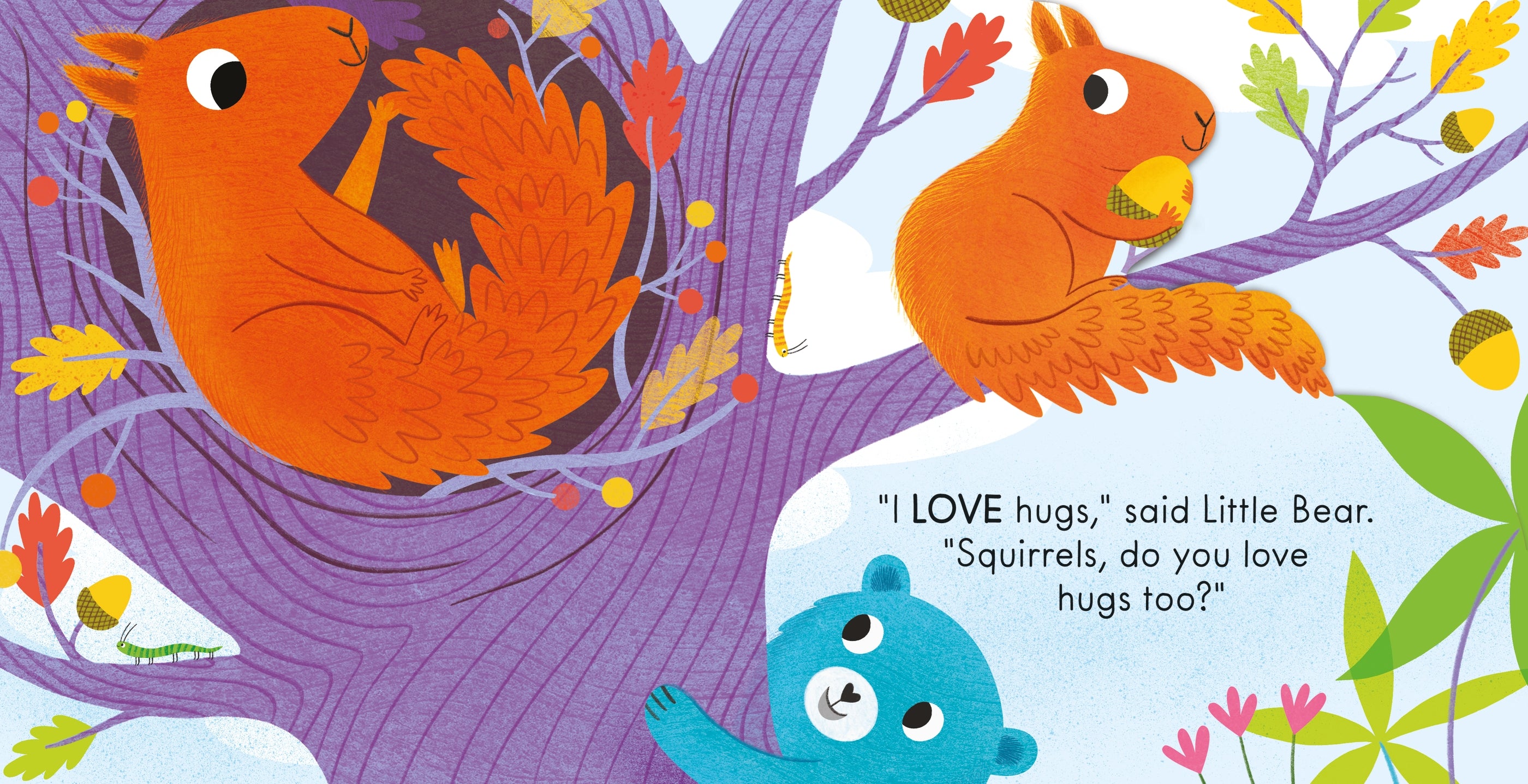 Detaliu din cartea „Bears Love Hugs”, Usborne – imaginea 2