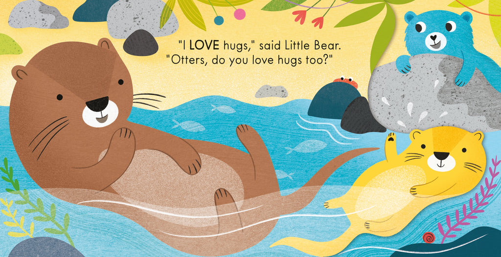 Detaliu din cartea „Bears Love Hugs”, Usborne – imaginea 4