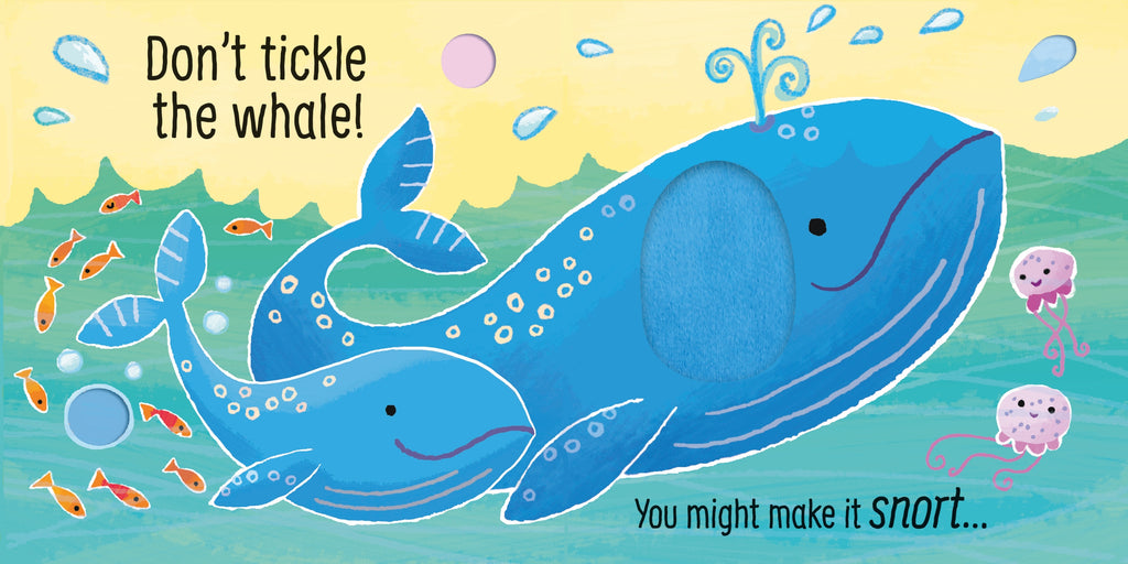 Detaliu din cartea „Don't Tickle the Penguin!”, Usborne – imaginea 3