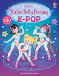 Coperta cărții „Sticker Dolly Dressing K-POP” – carte cu stickere Usborne pentru copii 5+ ani