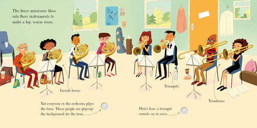 The Orchestra – Carte muzicală pentru copii 3+ ani, Usborne
