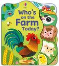 Who's on the Farm Today? – Carte interactivă pentru copii 12+ luni, Usborne