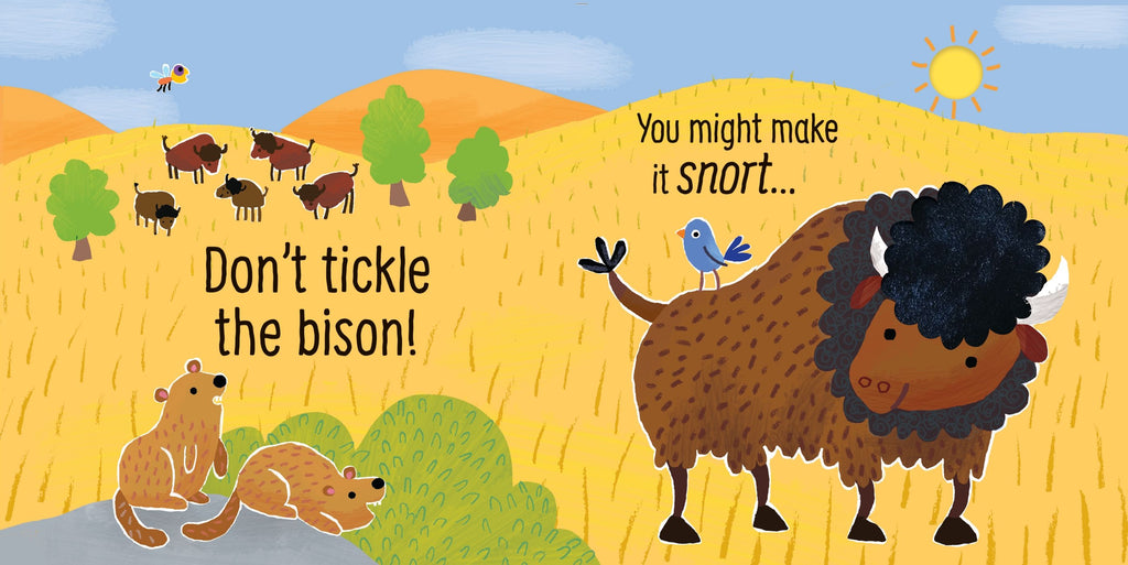 Don't Tickle the Turkey! – Carte cu sunete pentru copii 6+ luni, Usborne