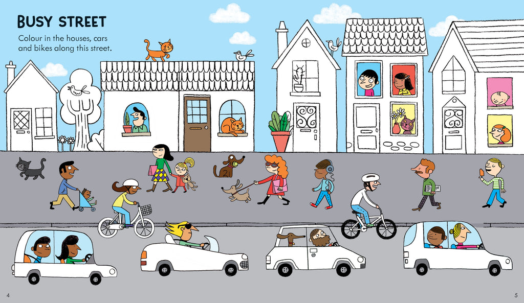 Detaliu din cartea „Rainy Day Activity Book”, Usborne – imaginea 3