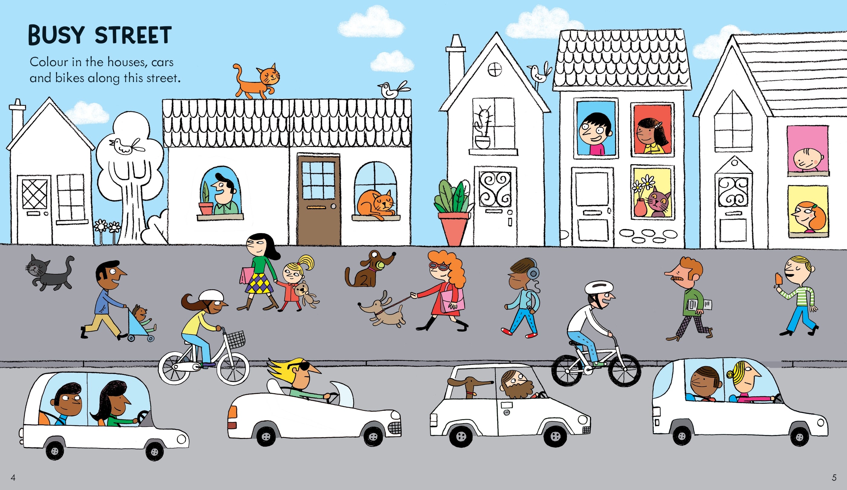 Detaliu din cartea „Rainy Day Activity Book”, Usborne – imaginea 3