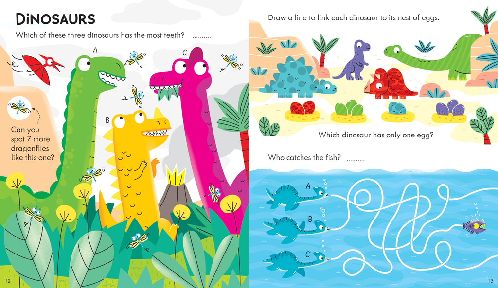 Detaliu din cartea „Rainy Day Activity Book”, Usborne – imaginea 4