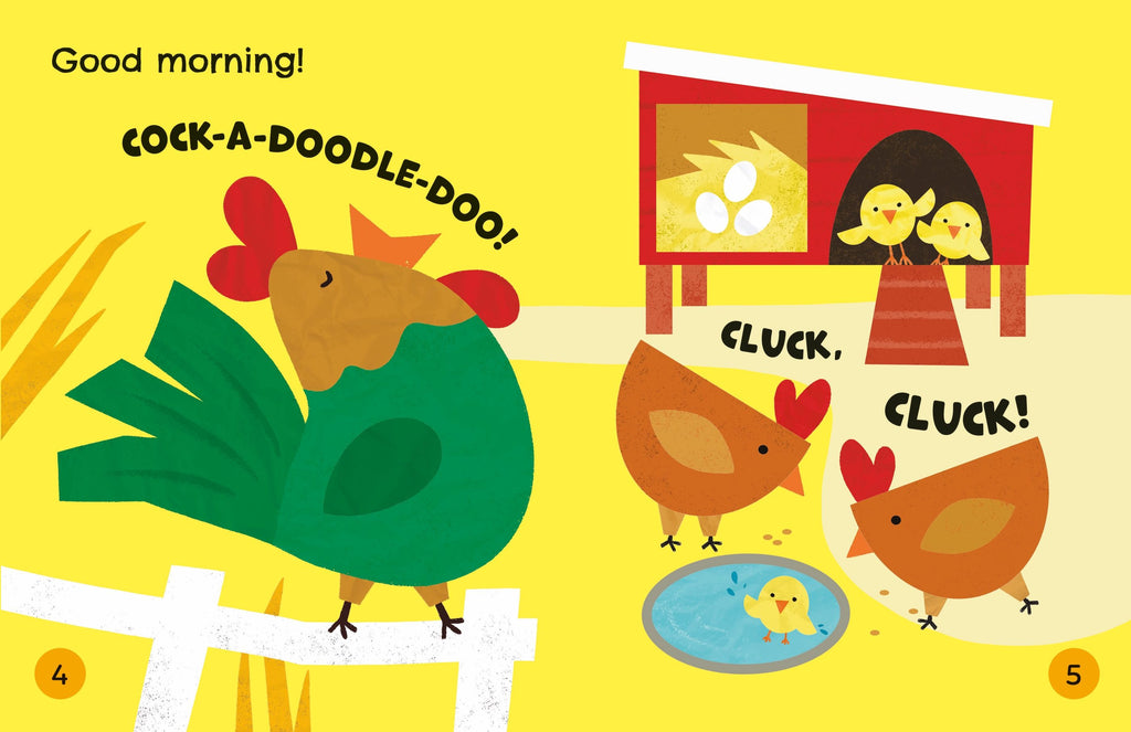 Cut and Stick Farm – Carte de decupat și lipit pentru copii 3+ ani, Usborne