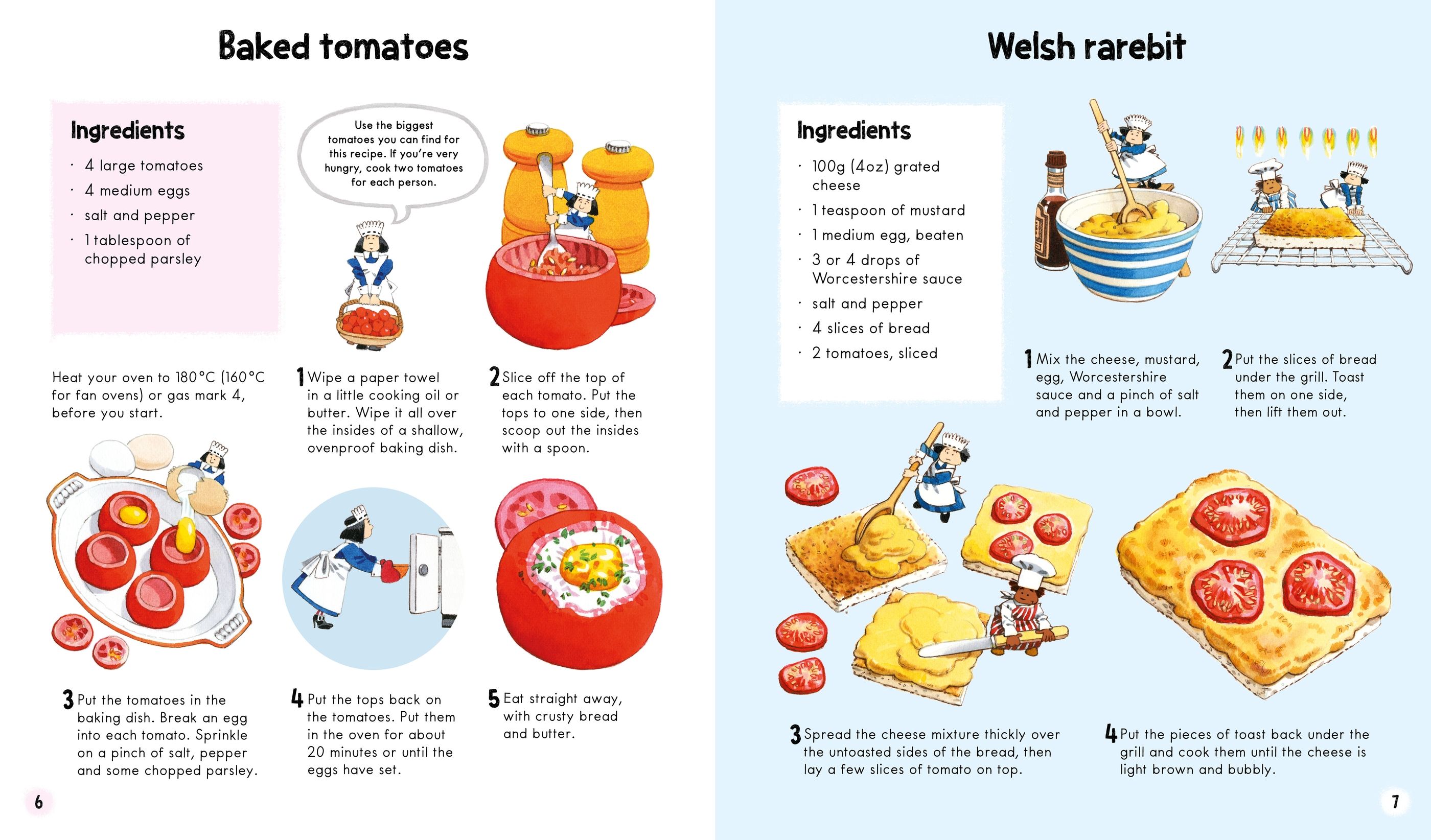 First Cookbook – Carte de bucate pentru copii 7+ ani, Usborne