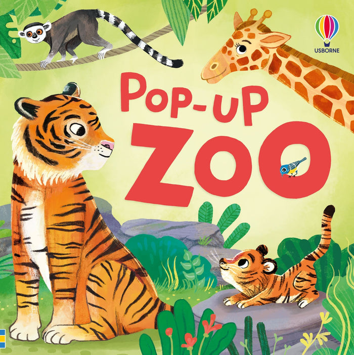 Pop-up Zoo – carte pop-up Usborne despre animale pentru copii 3+ ani