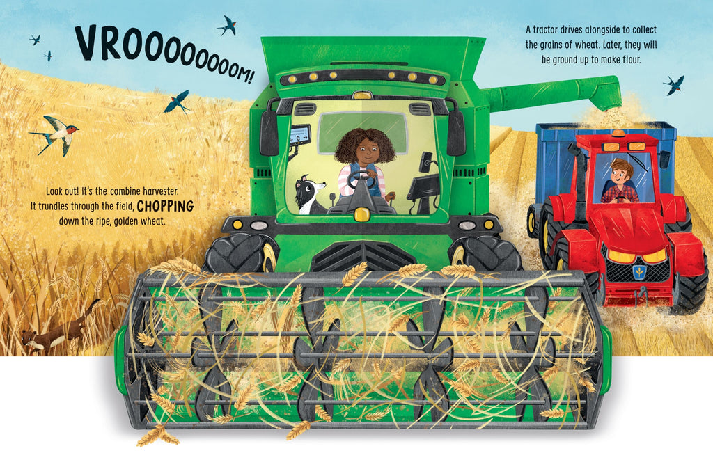 Pop-up Farm – Carte pop-up pentru copii 3+ ani, Usborne