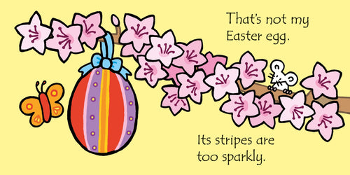 That’s not my... Easter Egg – Carte senzorială cu texturi pentru copii 3+ luni, Usborne