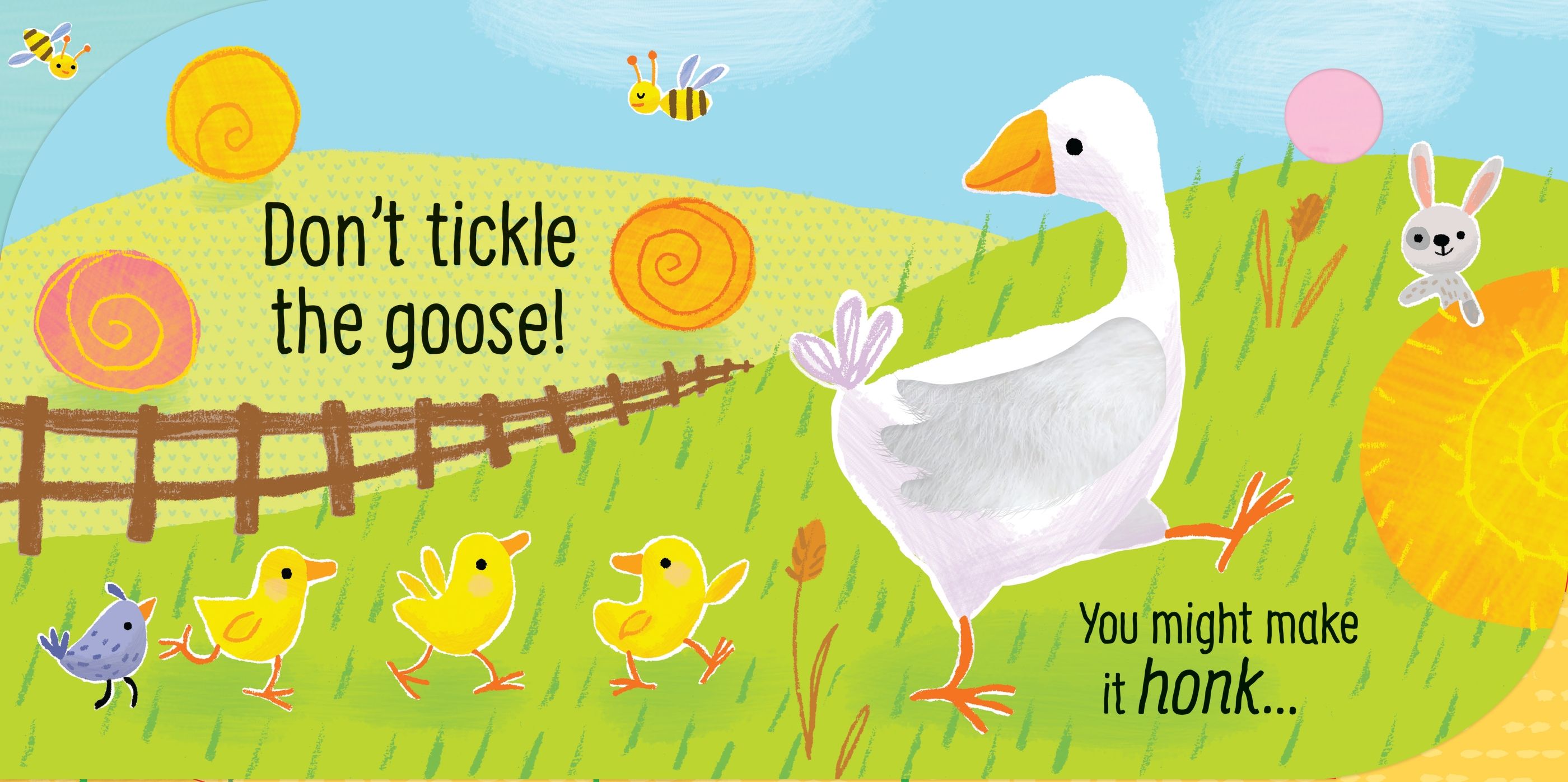 Don't Tickle the Donkey! – Carte cu sunete pentru copii 6+ luni, Usborne