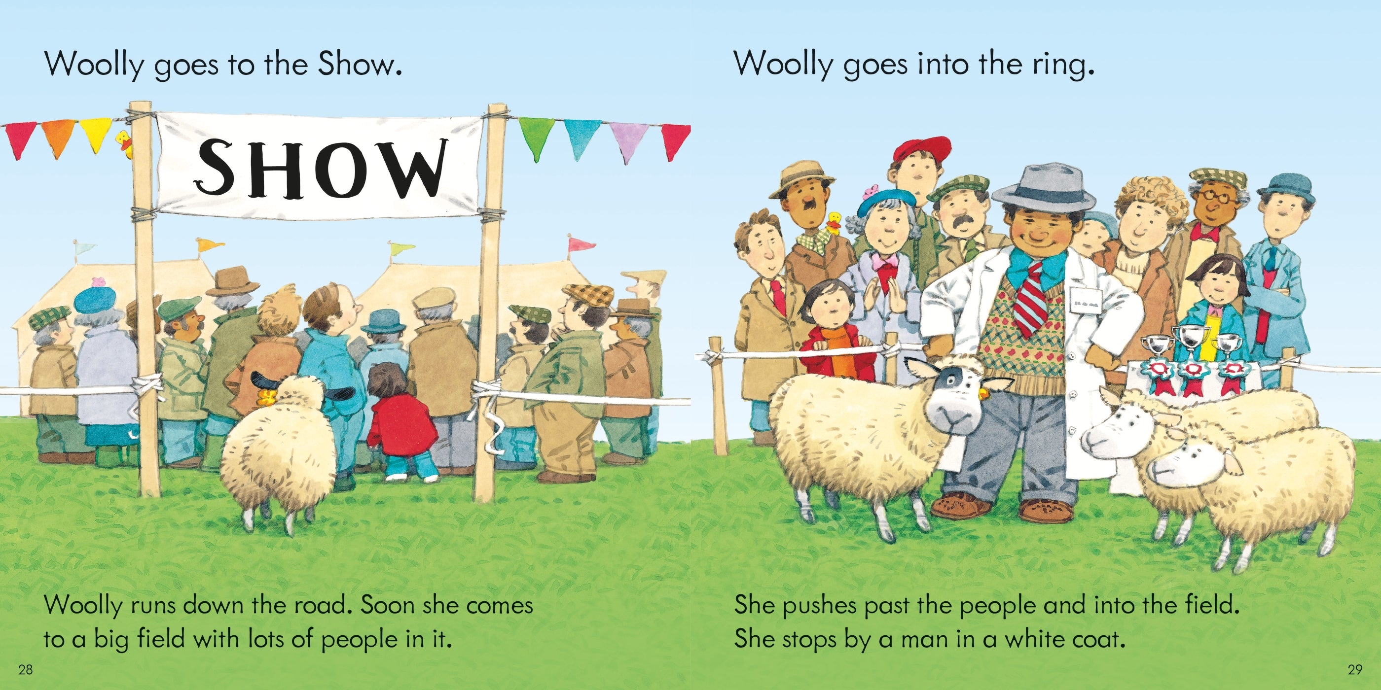 Detaliu din cartea „Complete Book of Farmyard Tales”, Usborne – imaginea 4