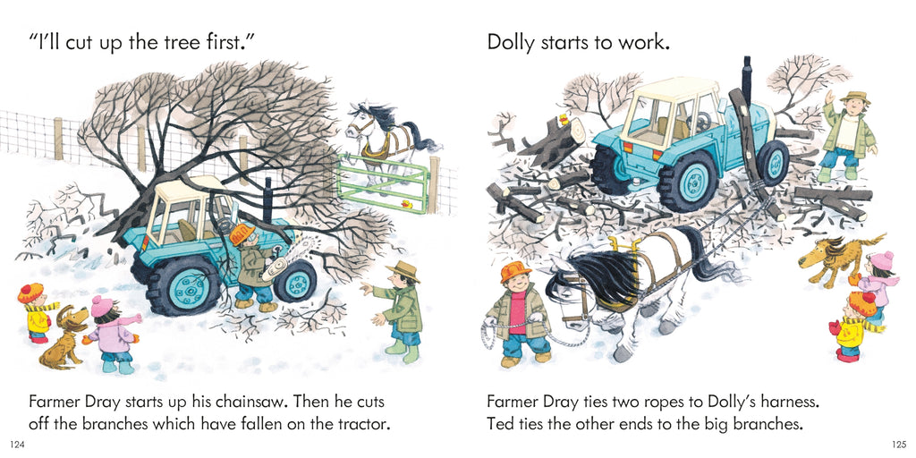Detaliu din cartea „Complete Book of Farmyard Tales”, Usborne – imaginea 5