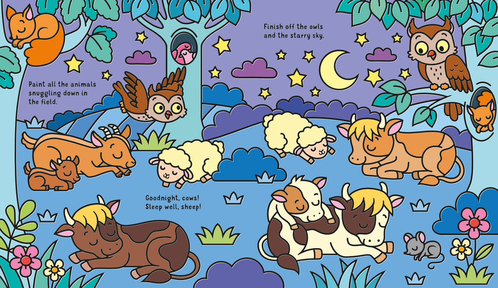 Magic Colour Farm – Carte de activități pentru copii 3+ ani, Usborne