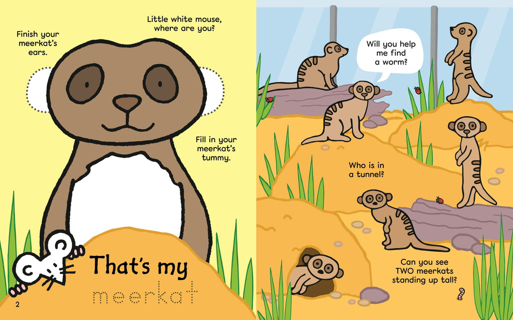 That's not my... Zoo Activity Book – Carte de activități pentru copii 2+ ani, Usborne