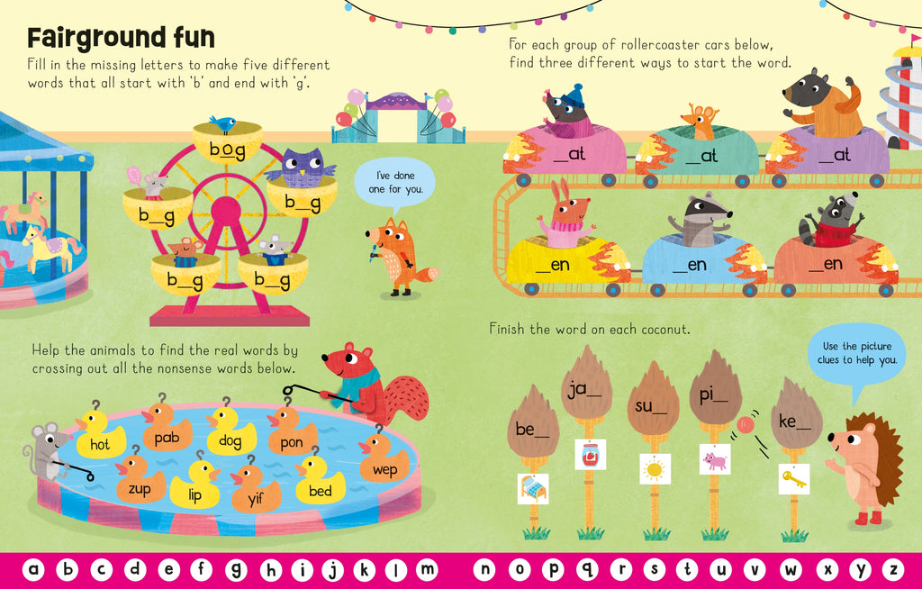 Detaliu din cartea „Big Back to School Activity Book”, Usborne – imaginea 5
