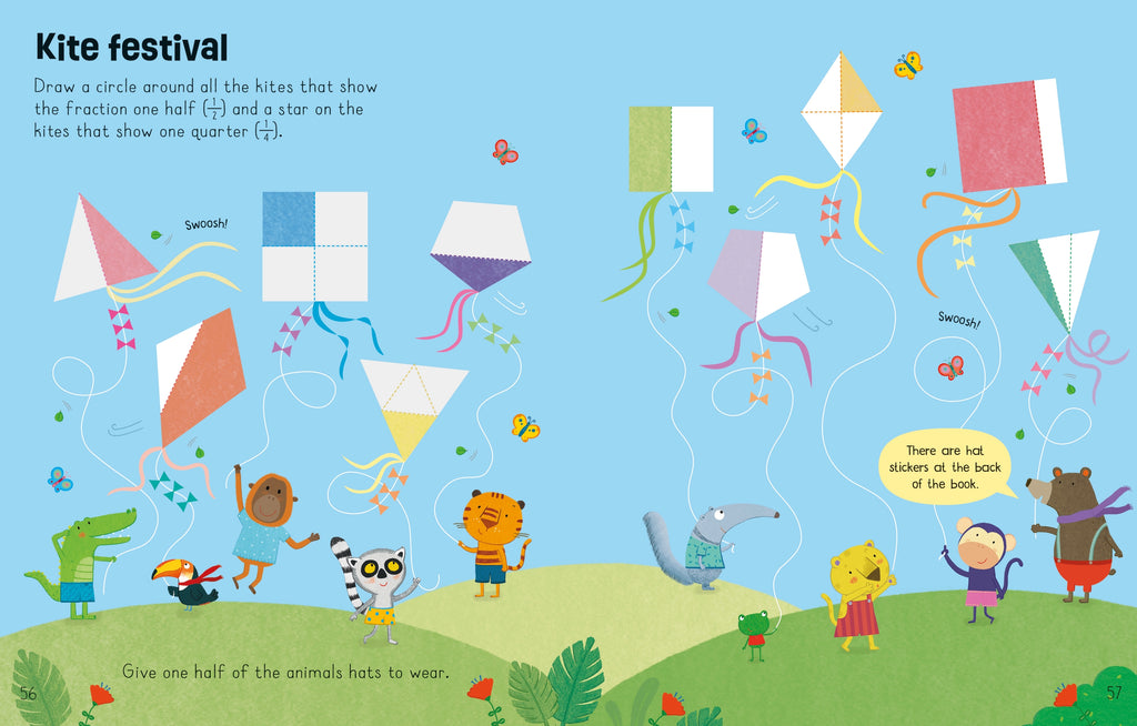 Detaliu din cartea „Big Back to School Activity Book”, Usborne – imaginea 7