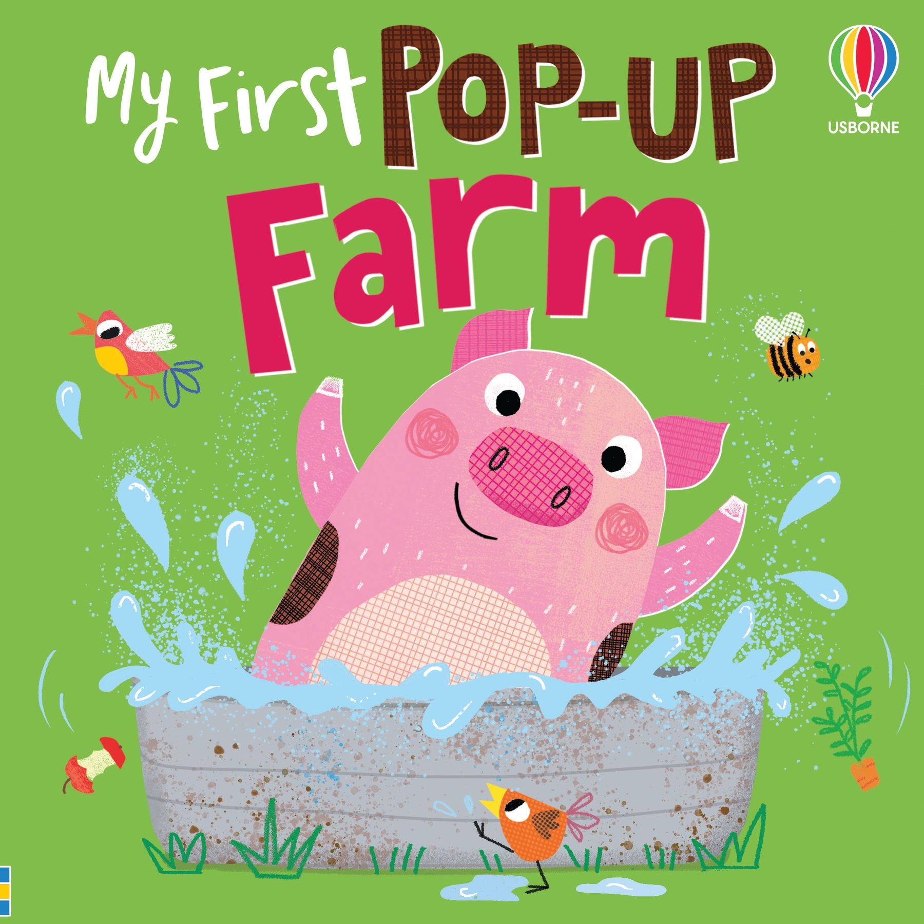 My First Pop-up Farm – Carte pop-up pentru copii 12+ luni, Usborne