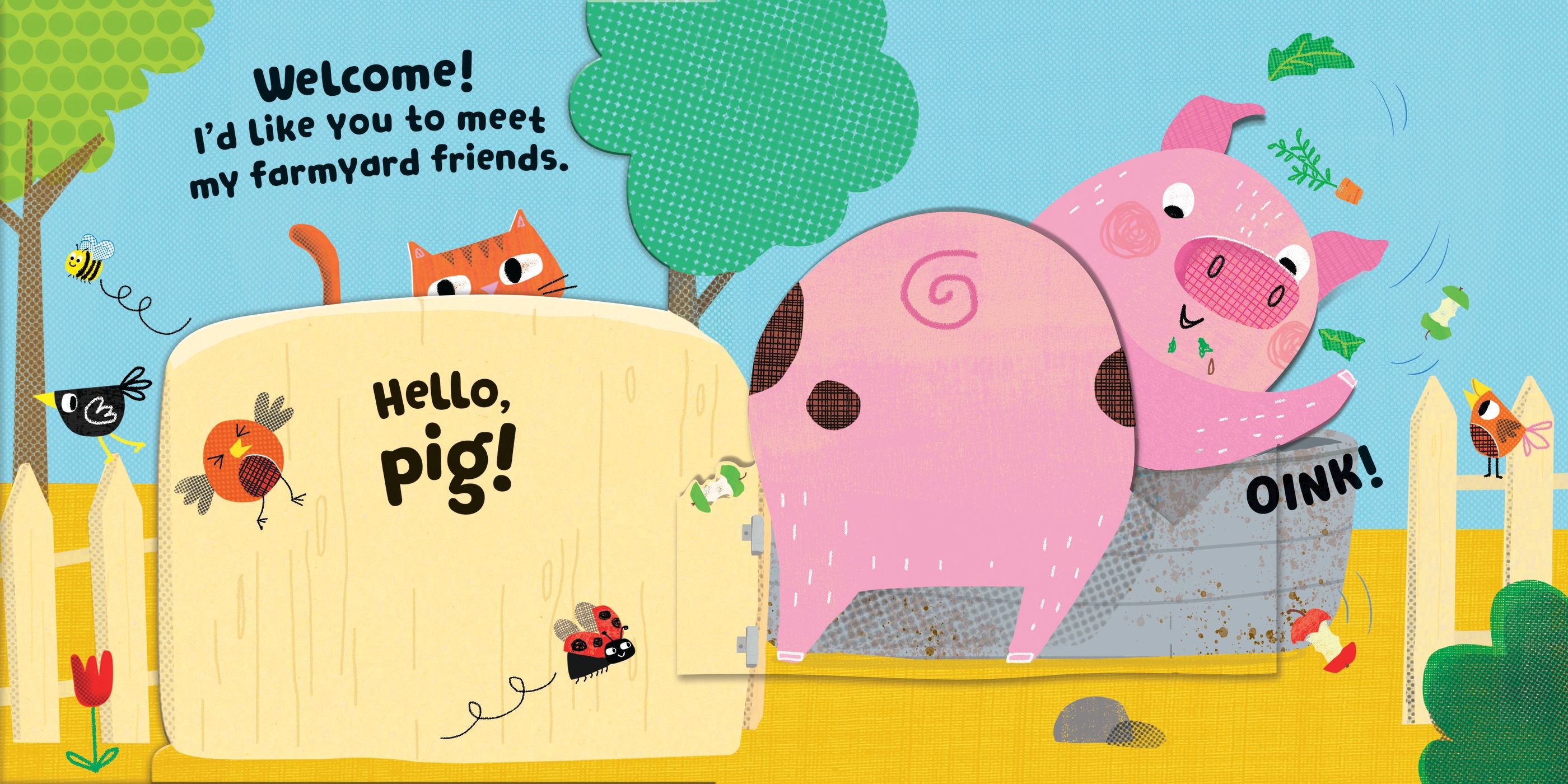My First Pop-up Farm – Carte pop-up pentru copii 12+ luni, Usborne