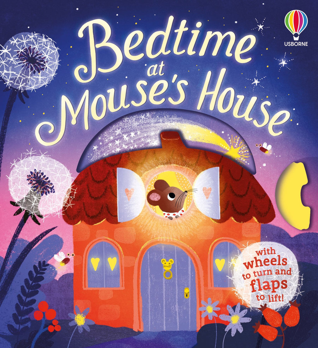 Bedtime at Mouse's House – Poveste interactivă pentru copii 12+ luni, Usborne