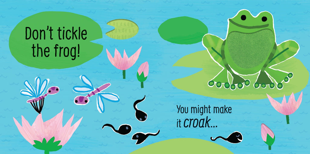 Don’t Tickle the Duck! – Carte cu sunete pentru copii 6+ luni, Usborne