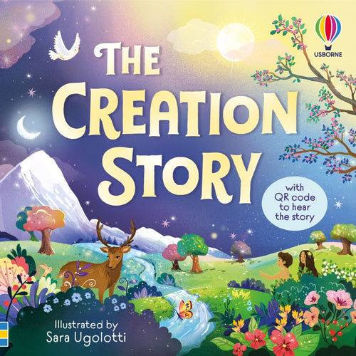 The Creation Story – coperta cărții Usborne pentru copii 18+ luni