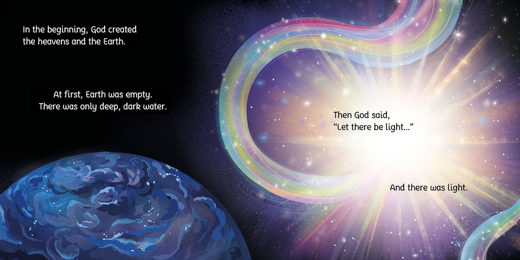 The Creation Story – Poveste biblică pentru copii 18+ luni, Usborne