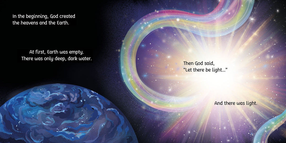 The Creation Story – Poveste biblică pentru copii 18+ luni, Usborne