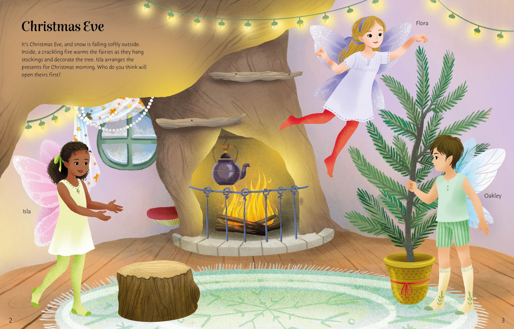 Sticker Dolly Dressing Cosy Christmas – Carte cu stickere pentru copii 5+ ani, Usborne