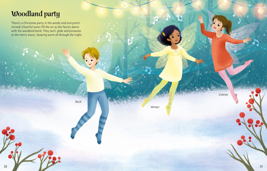 Sticker Dolly Dressing Cosy Christmas – Carte cu stickere pentru copii 5+ ani, Usborne
