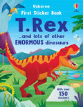 Usborne – First Sticker Book T. Rex – Carte cu stickere pentru copii 3+ ani – carte pentru copii Usborne, copertă