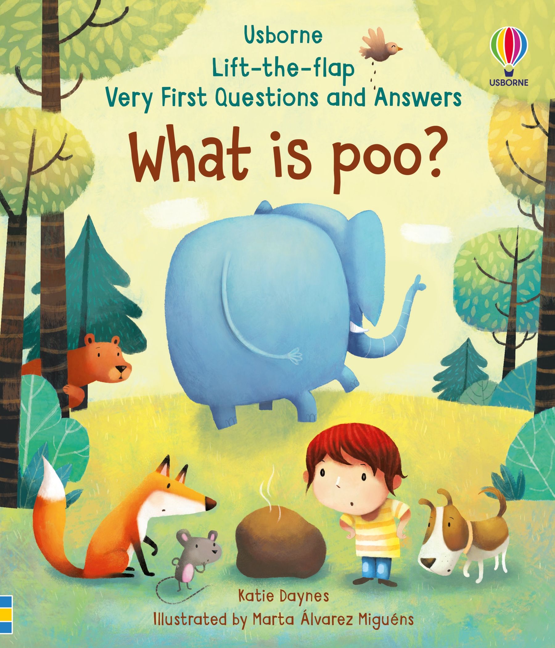 Usborne – Very First Questions and Answers What is poo? – Carte pentru copii 3+ ani – carte pentru copii Usborne, copertă