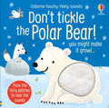 Usborne – Don't Tickle the Polar Bear! – Carte cu sunete pentru copii 6+ luni – carte pentru copii Usborne, copertă